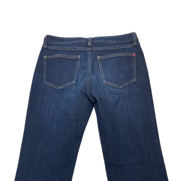 SPANX The Slim-X Slim Boot Cut Jean Sz 28 Rich Indigo - Picture 3 of 6